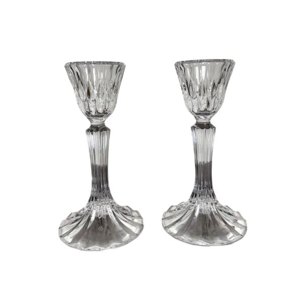 Cristal D’Arques Fine Crystal Candlestick Set - Quantity: 2 - Picture 5 of 5